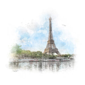Torre-Eiffel_Sketch