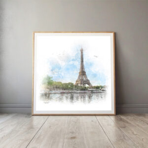Torre-Eiffel_Sketch-Cuadro