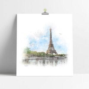 Torre-Eiffel_Sketch_Lamina